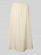 s.Oliver RED LABEL Ausgestellter Midi-Rock aus reiner Baumwolle in San...