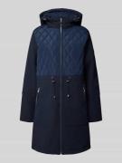 Lauren Ralph Lauren Softshell-Jacke in Überlänge in Marine, Größe L