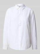 B.Young Regular Fit Bluse mit Hemdblusenkragen Modell 'HETILA' in Weis...