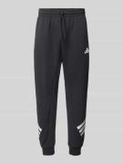 adidas Sportswear Sweatpants mit Label-Print in Black, Größe XXL