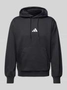 adidas Sportswear Hoodie mit Logo-Stitching Modell 'FEELCOZY' in Black...