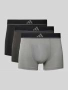 adidas Sportswear Trunks mit elastischem Label-Bund in Anthrazit, Größ...