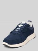 Marc O'Polo Low Top Sneaker aus echtem Rindsleder in Marine, Größe 40
