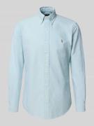 Polo Ralph Lauren Custom Fit Freizeithemd mit Button-Down-Kragen in He...
