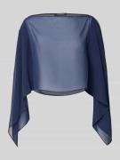 Swing Stola aus Chiffon in Marine, Größe L