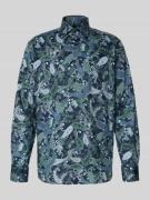 ETERNA Modern Fit Business-Hemd mit Knopfleiste in Gruen, Größe 43