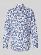 ETERNA Modern Fit Business-Hemd mit Knopfleiste in Weiss, Größe 44