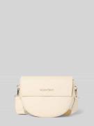 VALENTINO BAGS Handtasche mit Label-Detail und Schulterriemen in Ecru,...