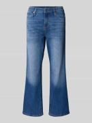 s.Oliver RED LABEL Cropped Slim Fit Jeans aus Baumwoll-Mix in Jeansbla...