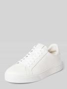 Marc O'Polo Low Top Sneaker aus echtem Leder in Weiss, Größe 40