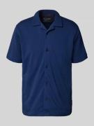 Marc O'Polo Regular Fit Freizeithemd aus Baumwoll-Mix in Royal, Größe ...