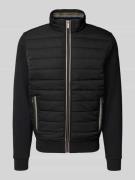 bugatti Steppjacke mit Stehkragen und Reißverschlusstaschen in Black, ...