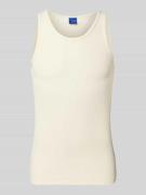 Jack & Jones Tanktop in Ripp-Optik Modell 'ACAPULCO' in Offwhite, Größ...