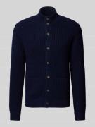 Polo Ralph Lauren Strickjacke aus Woll-Mix mit aufgesetzten Taschen in...