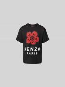 Kenzo T-Shirt mit Logo-Print in Black, Größe L