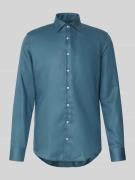 SEIDENSTICKER Slim Fit Business-Hemd mit Kentkragen in Gruen, Größe 38