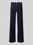 Cambio Flared Cut Jeans mit Bügelfalten Modell 'TESS' in Dunkelblau, G...