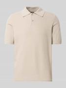 Marc O'Polo Regular Fit Poloshirt aus reiner Baumwolle in Hellgrau, Gr...