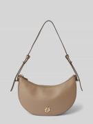 BOSS Henkeltasche aus echtem Rindsleder in Taupe, Größe 1