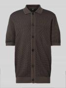 Cinque Regular Fit Poloshirt mit Knopfleiste Modell 'Janne' in Marine,...