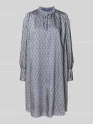 JOOP! Knielanges Kleid mit Schlüssellochausschnitt in Hellblau, Größe ...