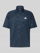 adidas Sportswear Regular Fit Poloshirt mit Logo und Reißverschluss in...