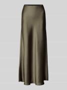 Luisa Cerano Maxirock mit elastischem Bund in Khaki, Größe 34