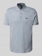 BOSS Green Regular Fit Poloshirt aus reiner Baumwolle in Dunkelgrau, G...