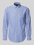 Tommy Hilfiger Regular Fit Freizeithemden aus reiner Baumwolle in Blau...