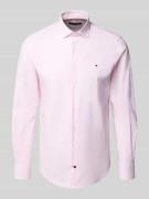 Tommy Hilfiger Tailored Slim Fit Businesshemd aus hochwertigem Baumwol...