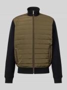 bugatti Steppjacke mit Reißverschlusstaschen in Oliv, Größe XXL