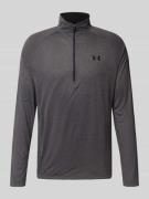 Under Armour Regular Fit Longsleeve mit Reißverschluss Modell 'Tech' i...