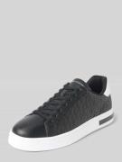 ARMANI EXCHANGE Sneaker mit Logo-Muster Modell 'SAFFIANO' in Black, Gr...