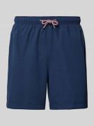 MCNEAL Regular Fit Badehose mit Tunnelzug in Marine, Größe XXL