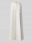 BOSS Orange Regular Fit Hose mit weitem Bein in Offwhite, Größe 34