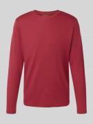 Christian Berg Men Longsleeve mit Rundhalsausschnitt in Dunkelrot, Grö...