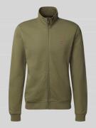 Napapijri Sweatjacke mit Stehkragen Modell 'BALIS' in Oliv, Größe XL