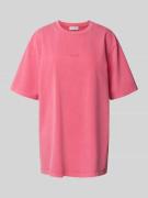 OH APRIL Relaxed Fit T-Shirt mit Label-Stitching Modell 'Karma Story' ...