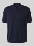 Tommy Hilfiger Regular Fit Overshirt aus reinem Baumwoll-Strick in Dun...