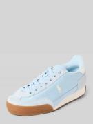 Polo Ralph Lauren Sneaker mit Logo-Stitching Modell 'Hester' in Hellbl...