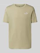 PUMA PERFORMANCE T-Shirt mit Label-Stitching und Rundhalsausschnitt in...