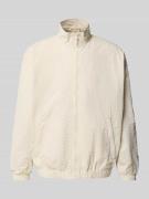 BLKVIS Trainingsjacke mit Label-Stitching in Offwhite, Größe XXL