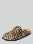 Tamaris Hausschuhe aus echtem Leder in Beige, Größe 36