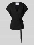 Jake*s Collection Weste mit Taillengürtel in Black, Größe 32