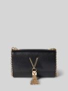 VALENTINO BAGS Clutch in Leder-Optik mit Logo-Applikation Modell 'Divi...