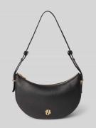 BOSS Henkeltasche aus echtem Rindsleder in Black, Größe 1