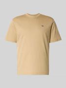 Lacoste Regular Fit T-Shirt aus reiner Baumwolle in Beige, Größe L