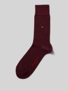 Burlington Socken aus Bio-Baumwoll-Mix mit Logo-Applikation Modell 'Lo...
