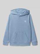 adidas Originals Hoodie mit Kapuze in Rauchblau, Größe 152