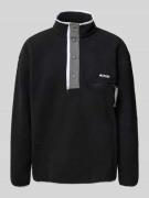 COLUMBIA Sweatshirt mit Stehkragen in Black, Größe L
